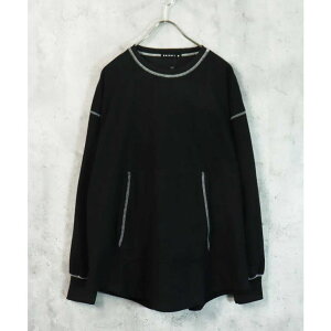 NEXT WALL�yWOMAN�z ���f�B�[�X �v���I�[�o�[ �}�C�N���t���[�X ���� �g���[�i�[ �N���[�l�b�N �傫�� BIG �r�b�O�V���G�b�g ������� ���n ���b�y�� �|�P�b�g �J�W���A�� M L XL�u842-07�v�yTM15�z �g