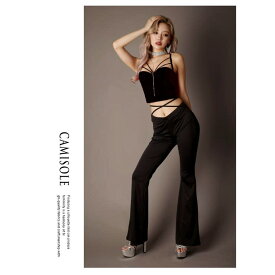 【10％OFFクーポン！11/11 (火)1:59まで】bombshell キャミソール・タンクトップ ビスチェ コルセット バストスリットカット 無地 カップ付き アンダーワイヤー クロップド丈 トップス フェスビスチェ 盛りブラ Bbomb トッ