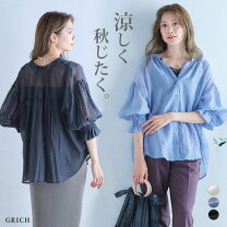 楽天市場】ポワン袖（シャツ・ブラウス｜トップス）：レディース 