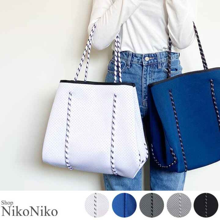 楽天市場】ShopNikoNiko 春新作 ネオプレントート 鞄 バッグ 