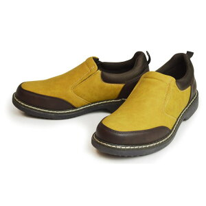 ShoeSquare スリッポン メンズ カジュアルシューズ トレッキングシューズ 防水 アウトドアシューズ マウンテンブーツ 登山靴 メンズブーツ アクティブシューズ 3E 幅広 シューズ・靴