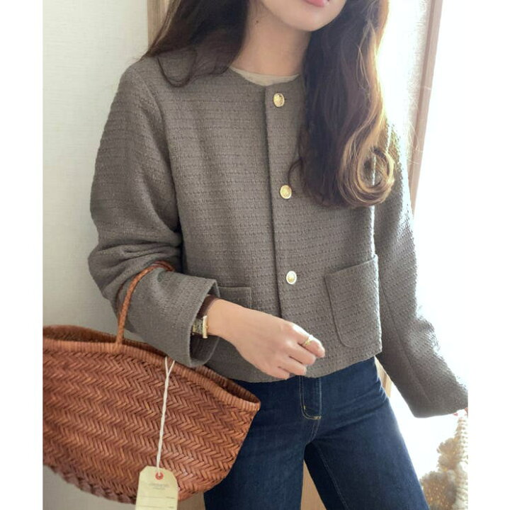 楽天市場】金ボタンツイードジャケット : SHOPLIST