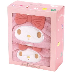 Skater 吸水速乾 タオル ギフトセット キャラクター ヘアドライタオル バスタオル スケーター skater SET1076 マイメロディ マイメロ サンリオ 女の子 女子【子供 こども 子ども キッズ プレゼント