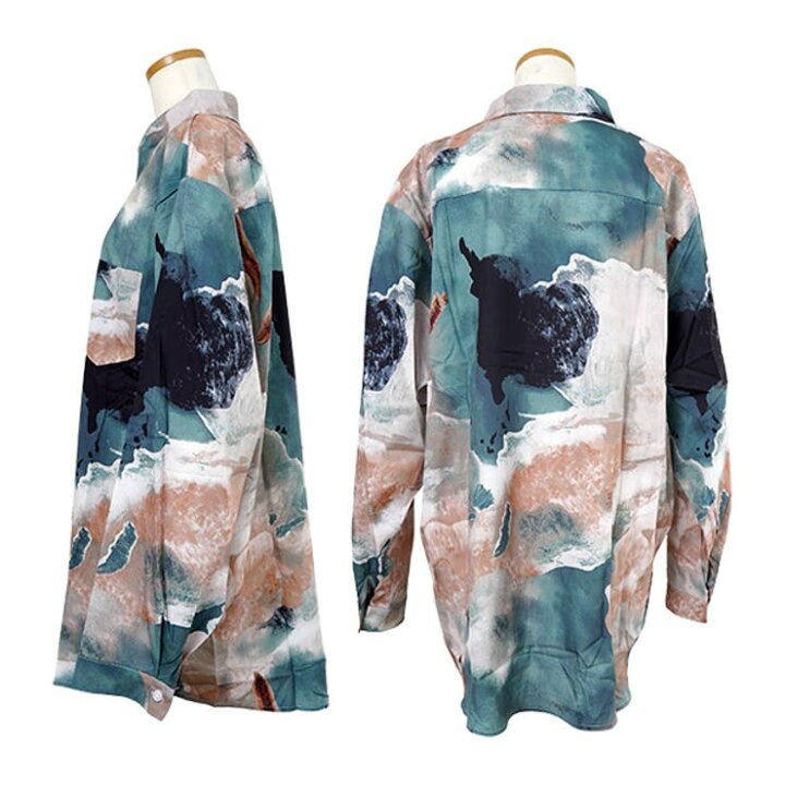 楽天市場】【10％OFFクーポン！6/11(木)1:59まで】Decorative 柄シャツ 