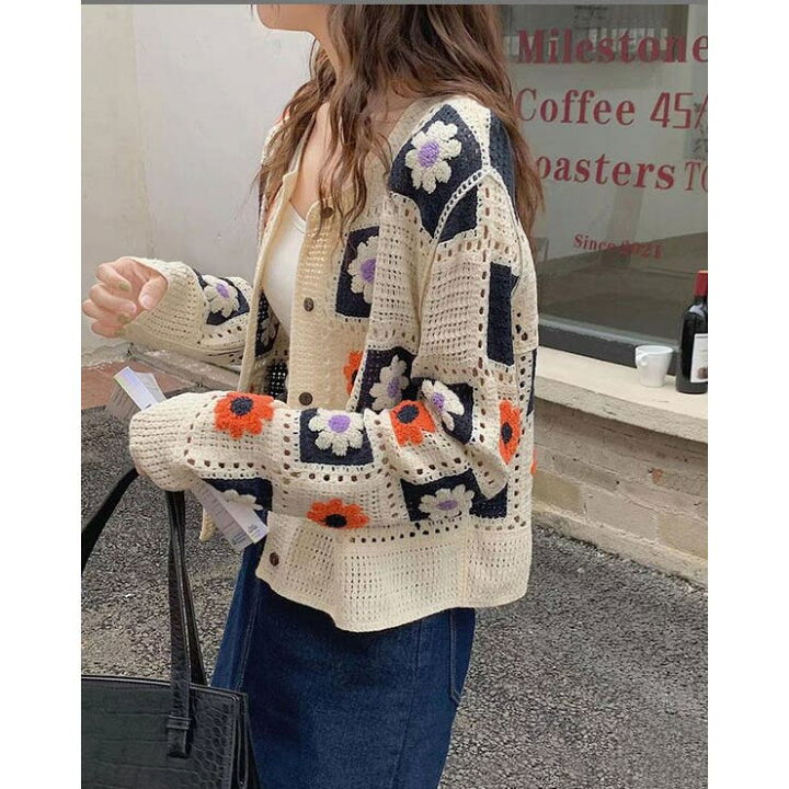 楽天市場】kirakiraShop 【SHOPLIST限定】花柄クロシェ編み 