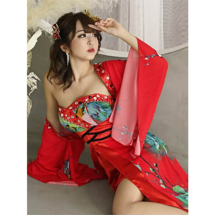 楽天市場】【3/27 1:59まで 10%OFFクーポン】キャバドレス 和柄 キャバ  