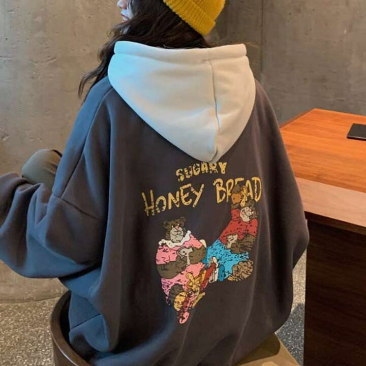 楽天市場】パーカー スウェット フーディー スウェット レディース チャウヌ 韓国 ポップアップ限定 フーディー パーカー スウェット フリーズ