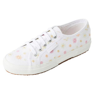 ��� SUPERGA 2750-FLOWERS EMBROIDERY �V���[�Y�E�C