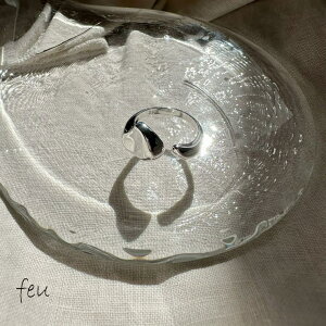 feu �ySILVER925�zROUGHNESS RING �A�N�Z���g�@�V���o�|925 �A�����M�[�Ή��@�؍��t�@�b�V���� �A�N�Z�T���[