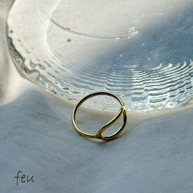 【10％OFFクーポン！12/11(木)1:59まで】feu SILVER925パイプリング　アレルギー対応素材　ニュアンス　カジュアルモード　華奢　おしゃれ　オケージョン　春夏秋冬　韓国ファッション　レディース通販　2023年新作 【SILVER925