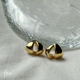 【10％OFFクーポン！12/11(木)1:59まで】feu シルバー925　フープピアス　アレルギー対応素材　華奢　痛くない　光沢　シーンレス　おしゃれ　ギフト　オケージョン　春夏秋冬　韓国ファッション　レディース通販　2023年新作 アクセサリー