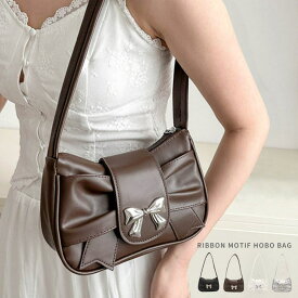 Outfitter lab リボンモチーフショルダーバッグ バッグ・鞄