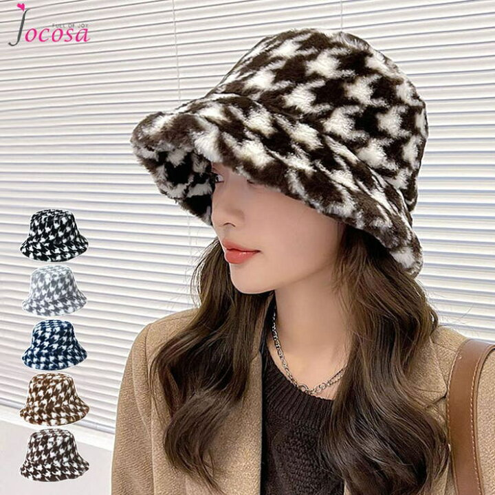 楽天市場】【1/16 1:59まで 10%OFFクーポン】バケットハット ファー