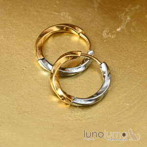 �y10��OFF�N�[�|���I1/16(��)1:59�܂Łzlunolumo �s�A�X ���f�B�[�X �t�[�v ���^�� �S�[���h �V���o�[ �o�C�J���[ �X�e�����X316L PI �A�N�Z�T���[