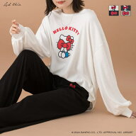 ad thie ≪HELLO KITTY≫ スムースルームウエア ルームウェア・パジャマ