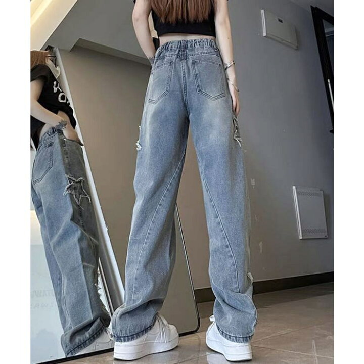 楽天市場】スターモチーフY2Kワイドデニムパンツ : SHOPLIST