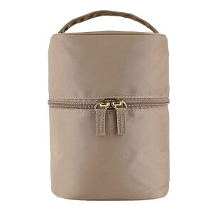 STYLE ON BAG LIZDAYS 化粧ポーチ 縦型 バニティ ポーチ 立てて収納 スリム ポーチ小物入れ 自立型 メイクポーチ ポーチ 小物入れ クッション入り トラベルポーチ 旅行 洗える メイク道具 機能的