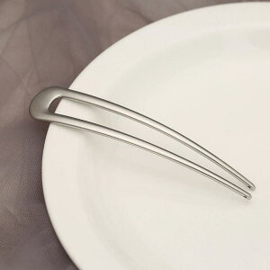 JS FASHION かんざし 全2色 シンプル アレンジしやすい 単色 ヘアアクセサリー U字型 インナーヘアアクセ 簡単 金 銀 謝恩会 髪留め 普段使い 髪飾り 上品 お団子 浴衣 着物 和装 夜会巻き パーテ