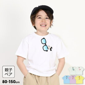 【10％OFFクーポン！6/11(木)1:59まで】BABYDOLL 親子お揃い ディズニー サングラスTシャツ 0290K トップス