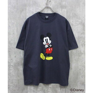 NEXT WALL MICKEYMOUSE �I�[�o�[T�V���c �����Y ����T�V���c �v�����gT�V���c �~�b�L�[�}�E�X Disney �f�B�Y�j�[ �O�b�Y �r�b�O�V���G�b�g �r�b�N BIG �傫�� ������� �ĕ� �ĕ� MENS M L XL�uM25-100