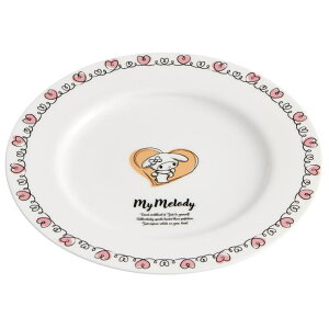 Skater プレート 皿 23cm ナルミボーンチャイナ NARUMI ナルミ ボーンチャイナ 食器 お皿 スケーター skater CBPL23 マイメロディ マイメロ サンリオ 女の子 女子【取り皿 丸皿 陶磁器 キャラクター 鳴