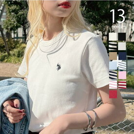 SETUP7【WOMEN】 【U.S. POLO ASSN.】限定商品 Beauty smooth Tee　ビューティースムースTシャツ トップス
