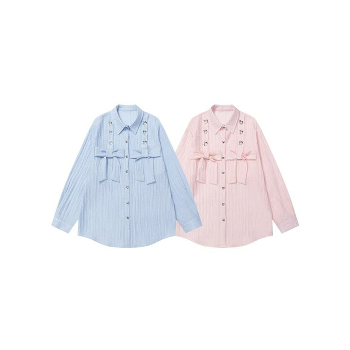楽天市場】HOOK 【HOOK】for girls リボンアイレットストライプロング 