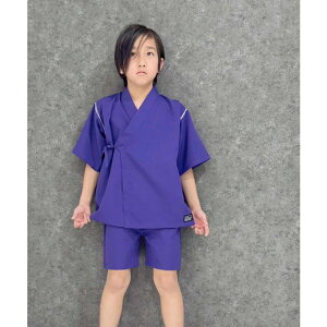 NEXT WALL ICEFABRIC 接触冷感 甚平 キッズ 子供服 男の子 女の子 綿タッチ おしゃれ お祭り 浴衣 和服 和装 ジンベイ こども 子供用 子ども セットアップ 上下セット 部屋着 ジュニア 夏物 夏服 110c