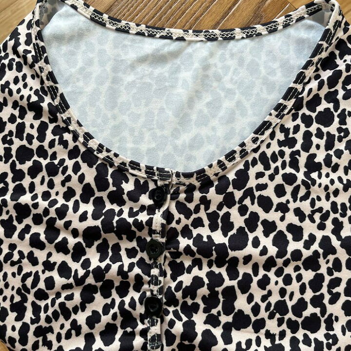 楽天市場】前ボタンレオパード柄ショート丈トップス : SHOPLIST
