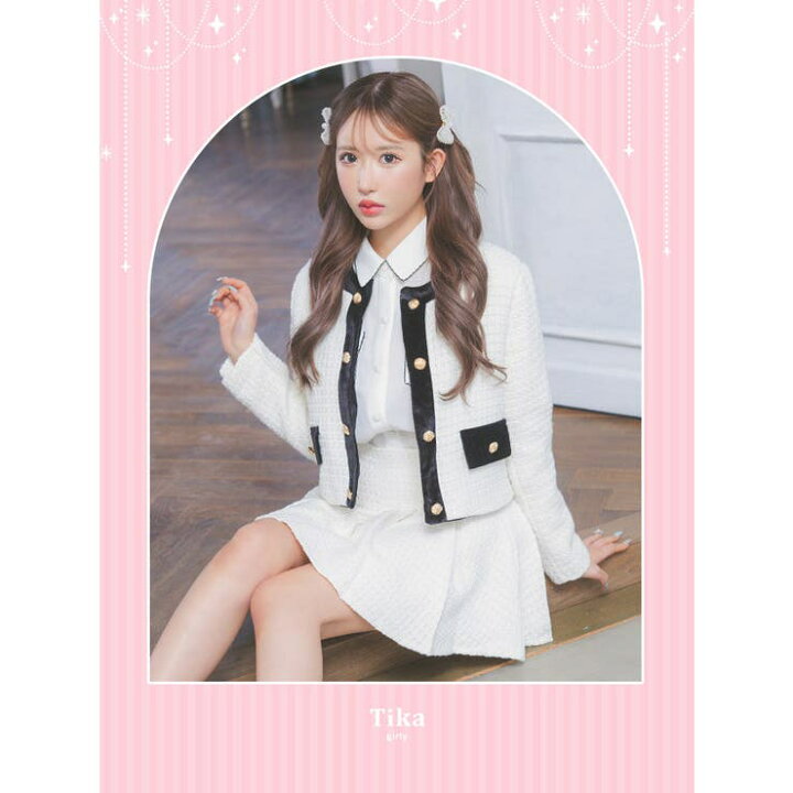 楽天市場】【店内全品5%OFF】ノーカラーツイードセットアップミニスカ 