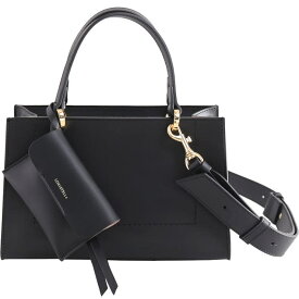 sankyo shokai ハンドバッグ レディース きれいめ ポーチ付き 軽量 ブランド LORISTELLA イタリア 2way バッグ ショルダーバッグ 斜め ロリステッラ 革 本革 牛革 黒 春 夏 卒業式 入学式 母の日 ギフト プレゼント