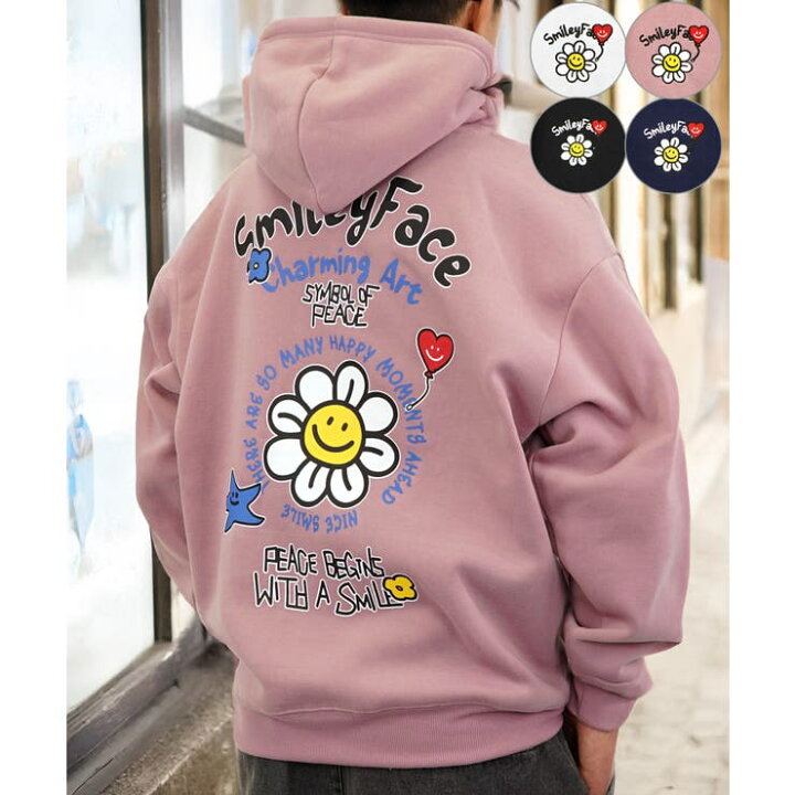 楽天市場】【3/27 1:59まで 10%OFFクーポン】【SMILEY FACE】オーバー 