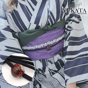 Ryuyu 浴衣 とんぼ玉 飾り紐 ワンポイント 和装小物 帯留め 帯飾り 和装 レディース 小物 マーブル Ryuyu 浴衣・着物