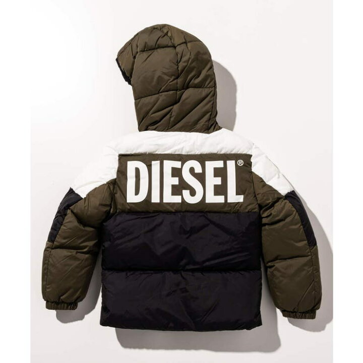 楽天市場】SHIFFON DIESEL ディーゼル ブランドロゴ中綿ジャケット 