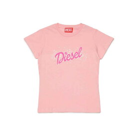 SHIFFON DIESEL ディーゼル ブランドロゴ半袖Tシャツカットソー 男の子 女の子 子供服 こども服 キッズ おしゃれ かっこいい かわいい ブランド トップス