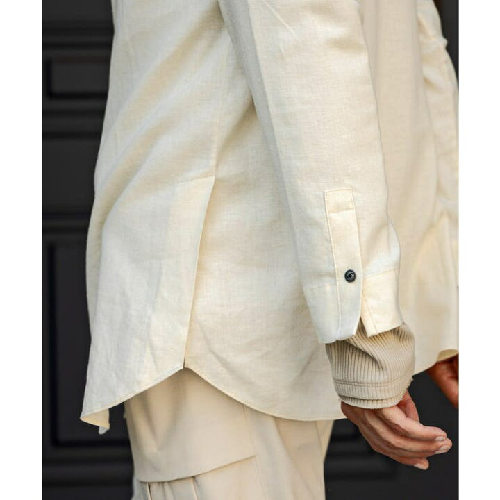 楽天市場】SHIFFON C DIEM カルペディエム バンドリネンシャツ メンズ  