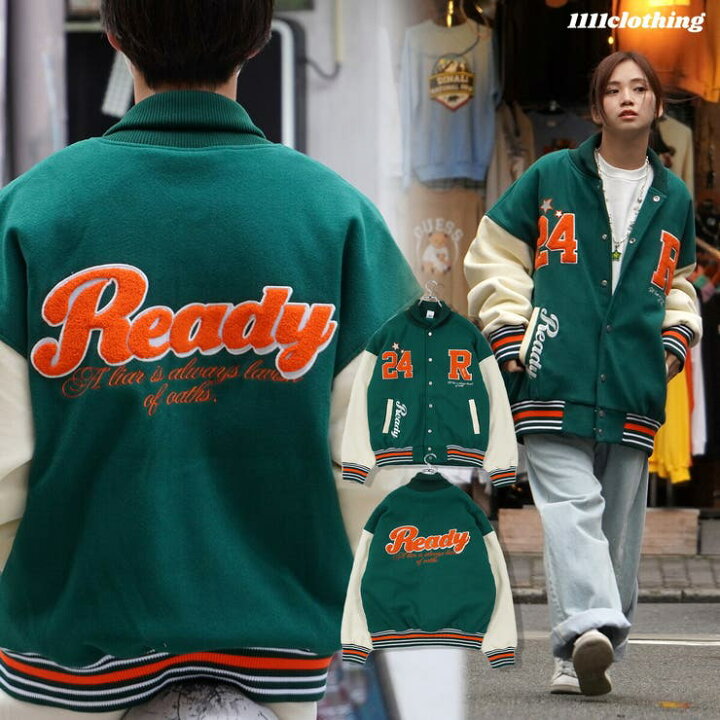 楽天市場】Ready サガラ刺繍ワッペン スタジャン スタジャン メンズ 