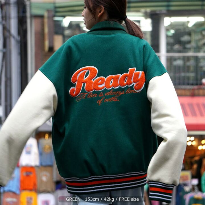 楽天市場】Ready サガラ刺繍ワッペン スタジャン スタジャン メンズ 