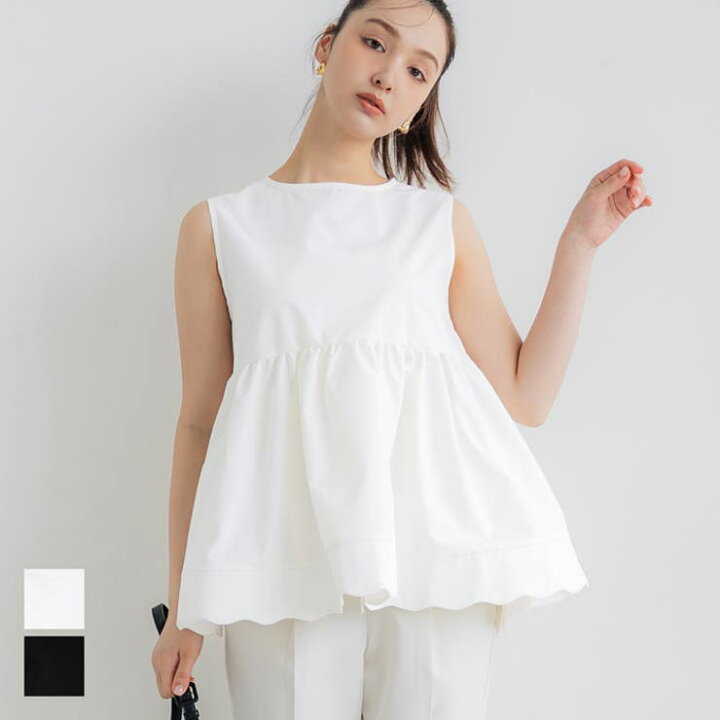 楽天市場】【10％OFFクーポン！5/16(土)1:59まで】coca 裾のスカラップ 
