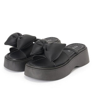 レースレディース リボン トング風 プラットフォーム 厚底 サンダル シューズ ラウンドトゥ レディース 夏 無地 単色 歩きやすい 美脚 脚長効果 身長アップ スタイルアップ トレンド 大人可