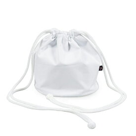 【10％OFFクーポン！11/11 (火)1:59まで】福助オンラインストア 福助 公式 バッグ　巾着 ユニセックス Tabeez(タビーズ)　無地　9601-000 ホワイト 白 レディース　メンズ　福助足袋　日本製 フクスケ　fukuske バッ