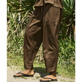 【10％OFFクーポン！12/11(木)1:59まで】SHIFFON MARK GONZALES ARTWORK COLLECTION マーク ゴンザレス パームツリー刺繍ワイドパンツ セットアップ対応 メンズ おしゃれ かっこいい ブランド パンツ・ズ