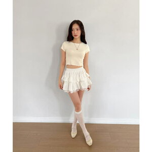 �y10��OFF�N�[�|���I5/16(�y)1:59�܂Łzby muni:r �V�t�H�����[�X���C���[�h�L���~+T�V���cSET �g�b�v�X