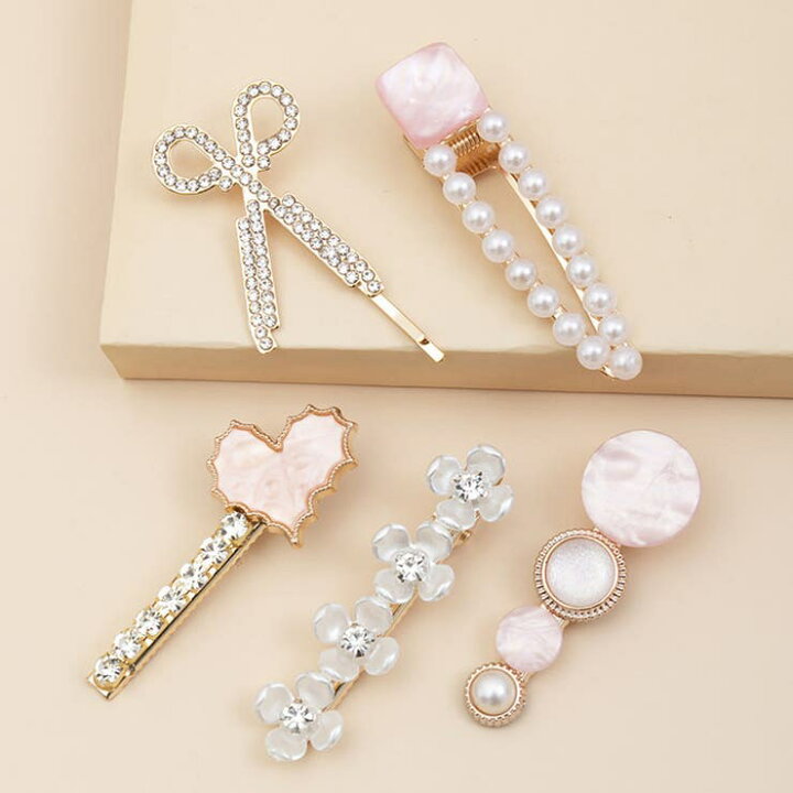 楽天市場】【3/27 1:59まで 10%OFFクーポン】ヘアピンセット 3タイプ 