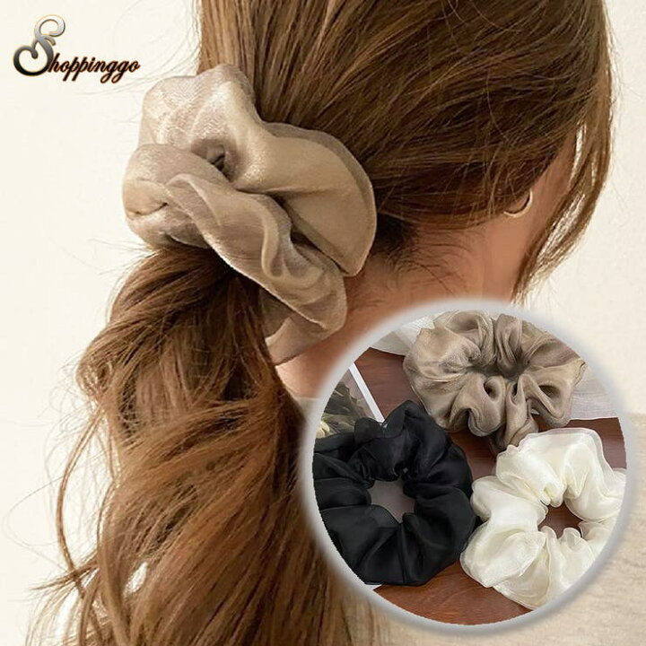 楽天市場】【店内全品10%OFF】シュシュ ヘアゴム ヘアアレンジ 韓国 