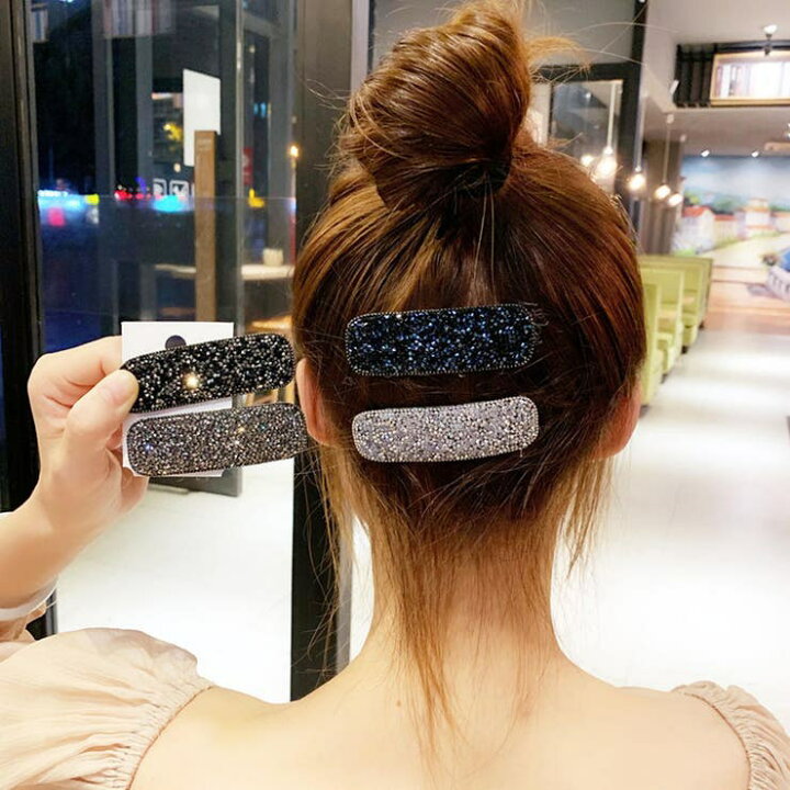 楽天市場】【店内全品5%OFF】キラキラヘアピン ヘアピン ヘア 