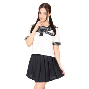 StarFire 【A&T Collection】【奇跡のセーラー】 サイズM コスプレ 制服 セット セーラー服女子高生 ライブ服パーティー かわいい 激安 洗濯可 KH7047NB コスチューム