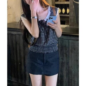 �y10��OFF�N�[�|���I5/16(�y)1:59�܂Łzby muni:r ���B���e�[�W�`�F�b�N���[�X�u���E�X �g�b�v�X