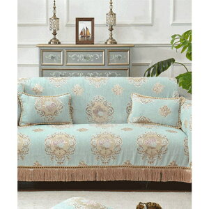 aimoha ゴージャスアンティーク柄 ソファーカバー/ブランケット ソファーカバー マルチカバー ラグ おしゃれ アンティーク調 カーペット 可愛い かわいい マルチラグ マット 韓国 インテリ