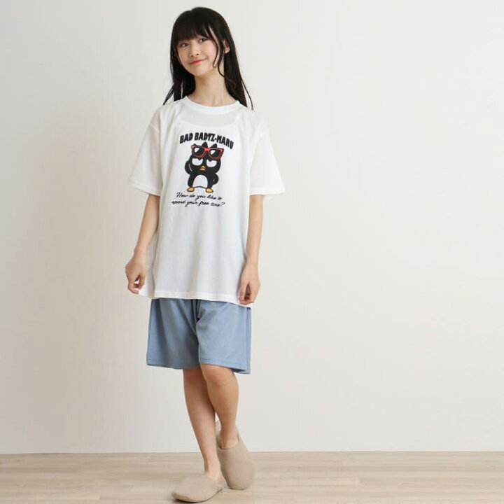 楽天市場】バッドばつ丸 Tシャツ ハーフパンツ 上下 セット プリント 